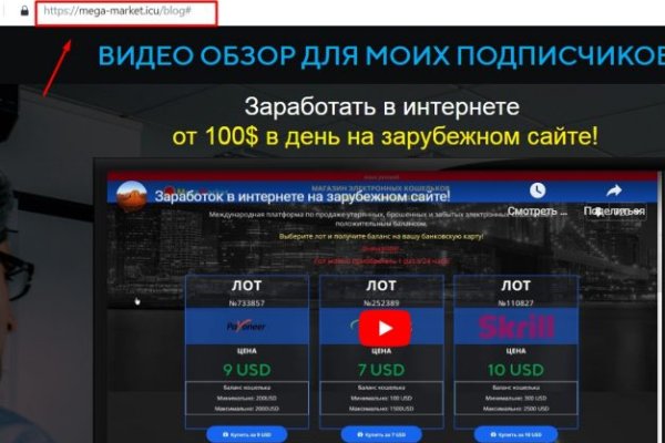 Mega наркшоп